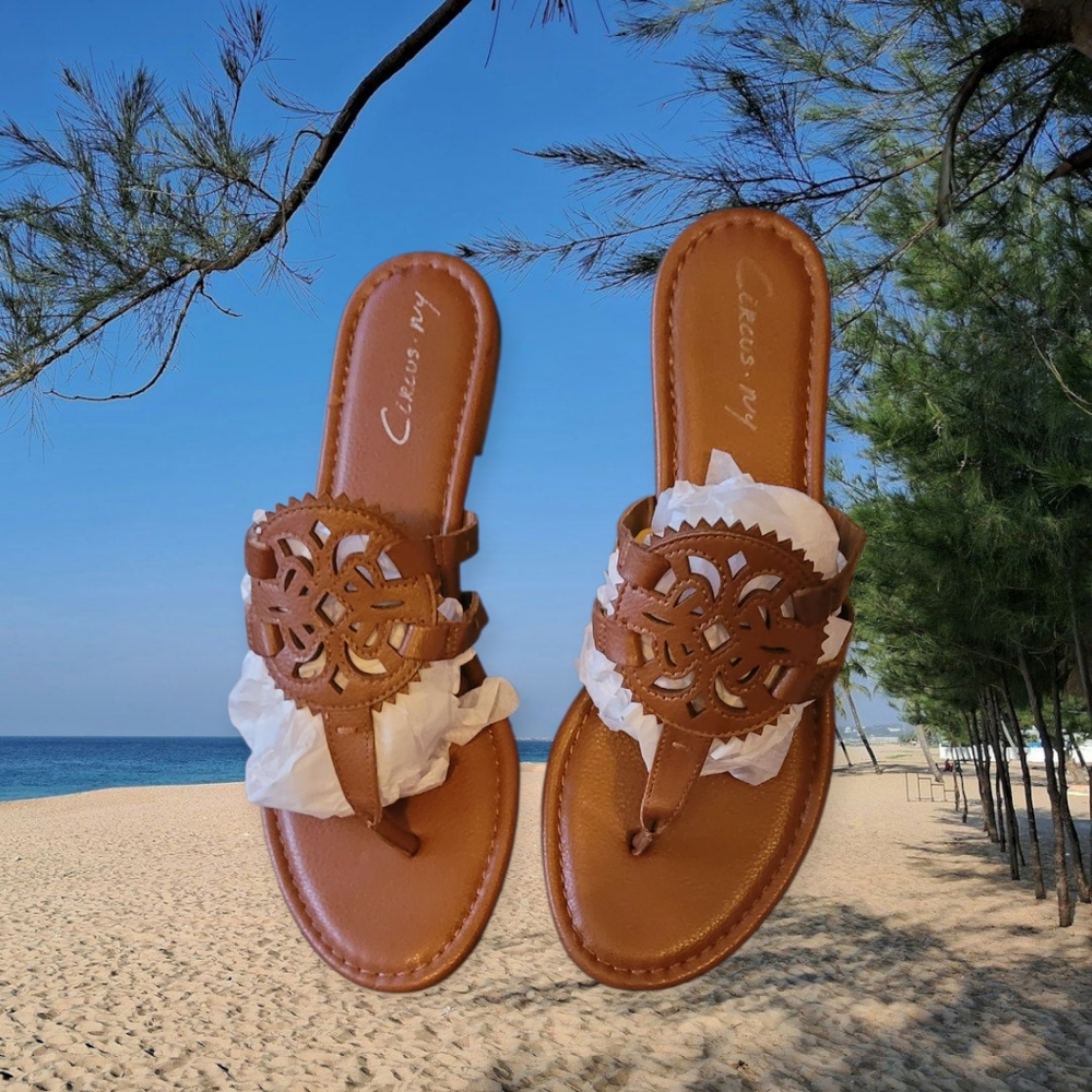 Boho Chic Brown Sandals by